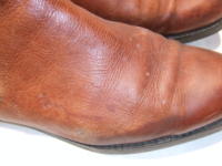 靴クリーニング：ショートブーツのカビ